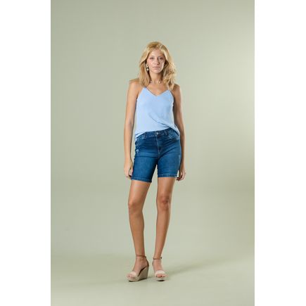 Bermuda Jeans Feminina