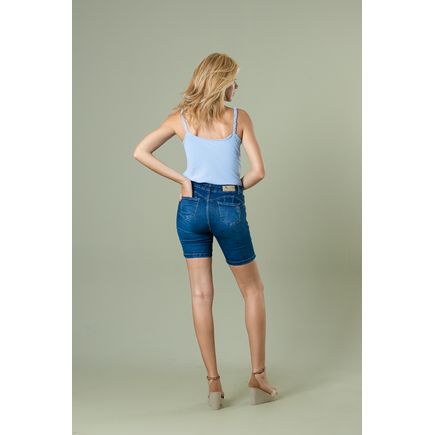 Bermuda Jeans Feminina