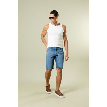 Bermuda Masculina Jeans