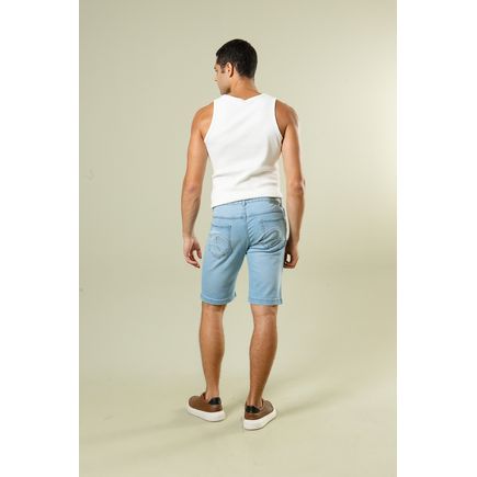 Bermuda Jeans Tradicional Masculina