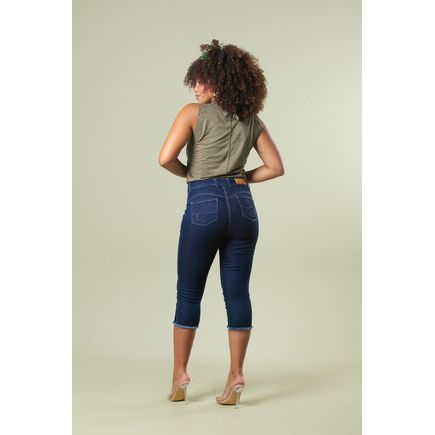Calça Jeans Capri Feminina