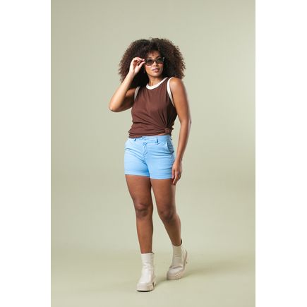 Short Social Sarja Feminino