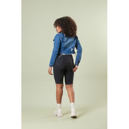 Bermuda Jeans Feminina