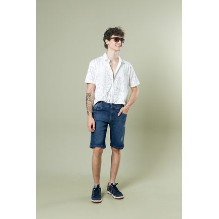 Bermuda Masculina Jeans