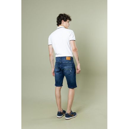 Bermuda Jeans Tradicional Masculino