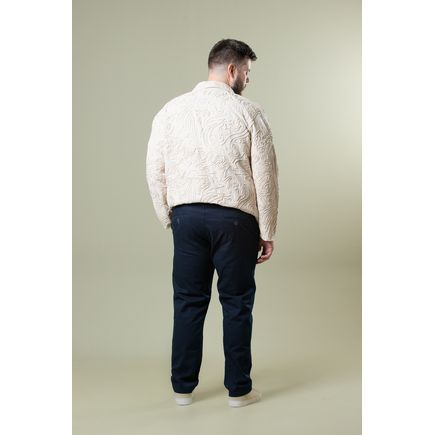 Calça Sarja Tradicional Masculina Plus Size