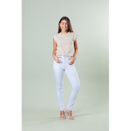 Calça sarja cigarrete social