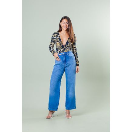 Calça Jeans Mom Feminina