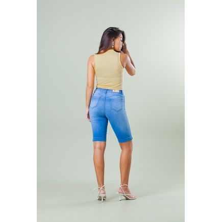 Bermuda Jeans Feminina