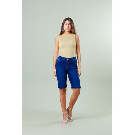 Bermuda Jeans Feminina