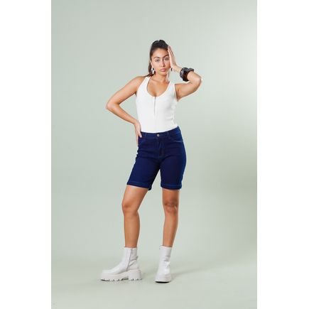 Bermuda Jeans Feminina