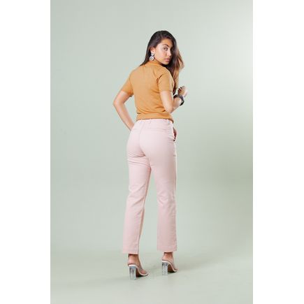 Calça Sarja Social Reta Feminina