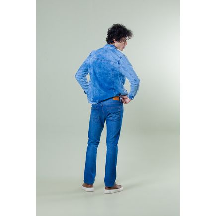 Jaqueta Jeans Masculina