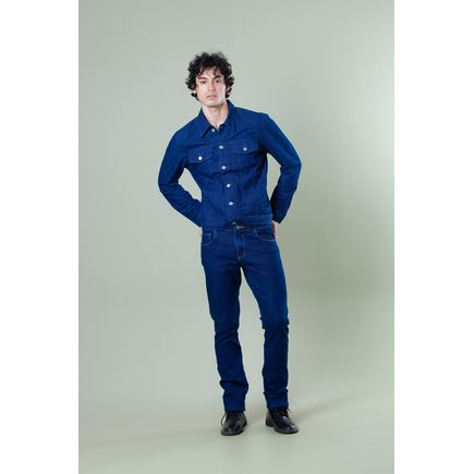 Jaqueta Jeans Masculina