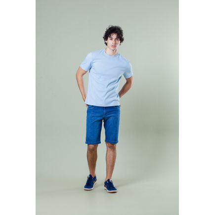 Bermuda Tradicional Jeans Masculina