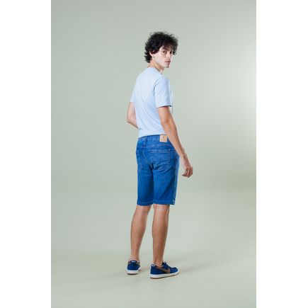 Bermuda Tradicional Jeans Masculina
