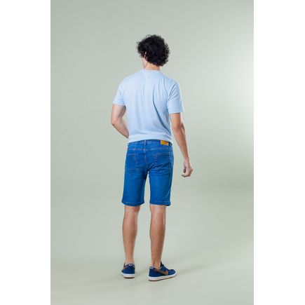 Bermuda Tradicional Jeans Masculina