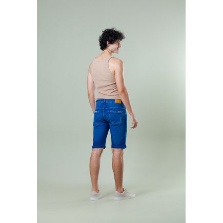 Bermuda Tradicional Jeans Masculina