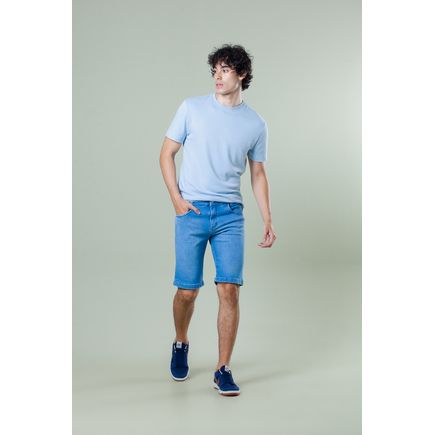 Bermuda Tradicional Jeans Masculina
