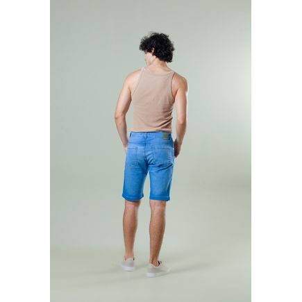 Bermuda Tradicional Jeans Masculina