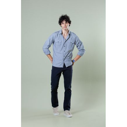 Calça Masculina Tradicional Skinny