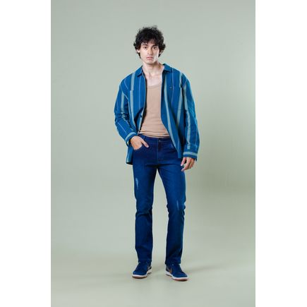 Calça Masculina Tradicional Skinny