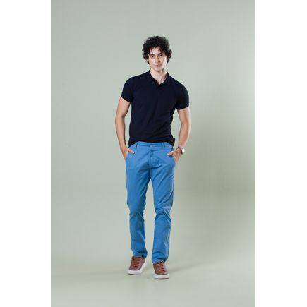 Calça Sarja Social Skinny Masculina