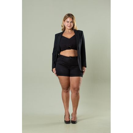 Short Jeans Feminino Plus Size