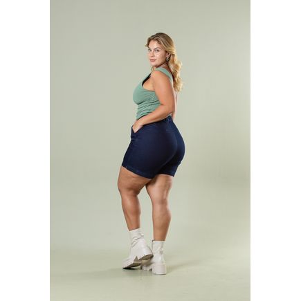 Short Jeans Social Plus Size