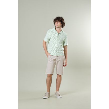 Bermuda Masculina Sarja Social