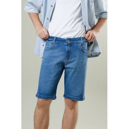 Bermuda Masculina Tradicional Jeans