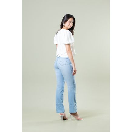 Calça Jeans Reta Feminina