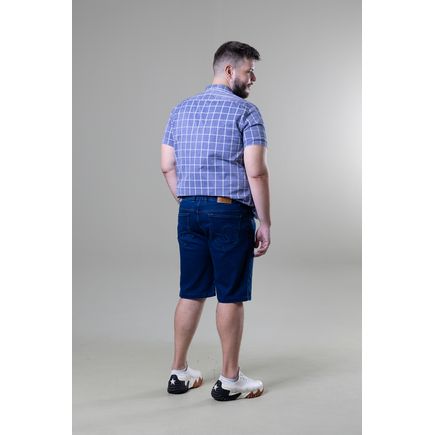 Bermuda Jeans Masculina Plus Size