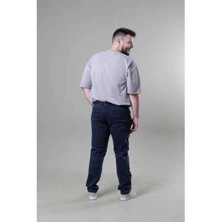 Calça Jeans Tradicional Masculina Plus Size