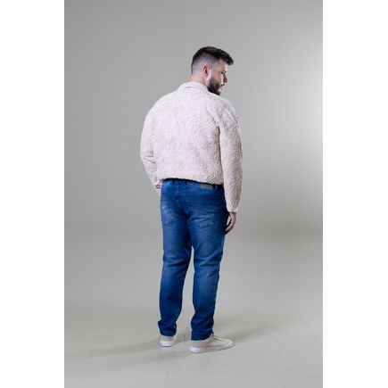 Calça Jeans Masculina Plus Size Extra