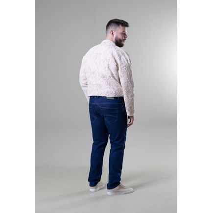 Calça Jeans Tradicional Masculina Plus Size
