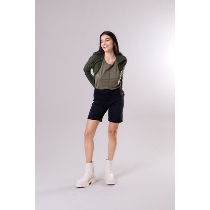 Bermuda Jeans Feminina