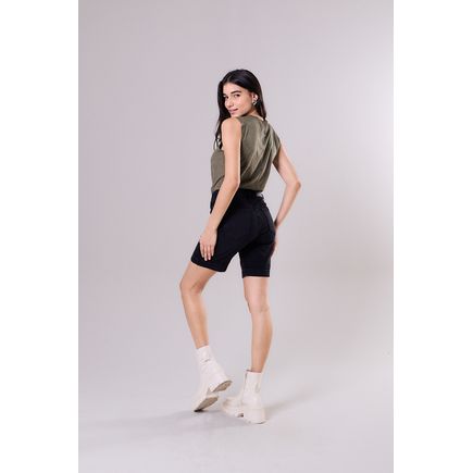 Bermuda Jeans Feminina
