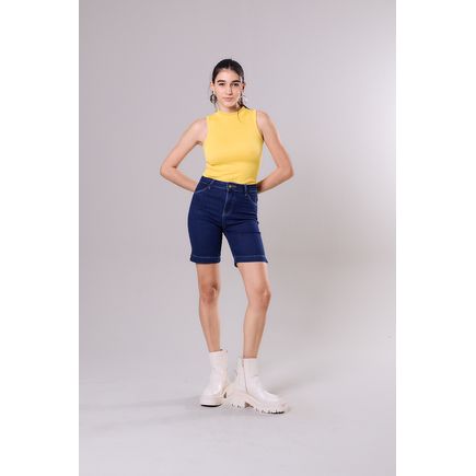 Bermuda Jeans Feminina