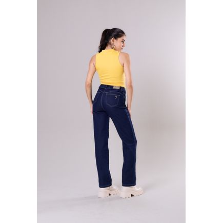 Calça Jeans Reta Feminina