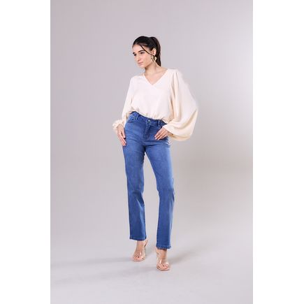 Calça Jeans Reta Feminina