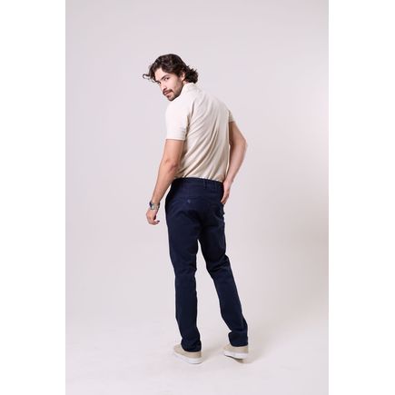 Calça Sarja Social Skinny Masculina