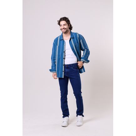 Calça Masculina Jeans Tradicional