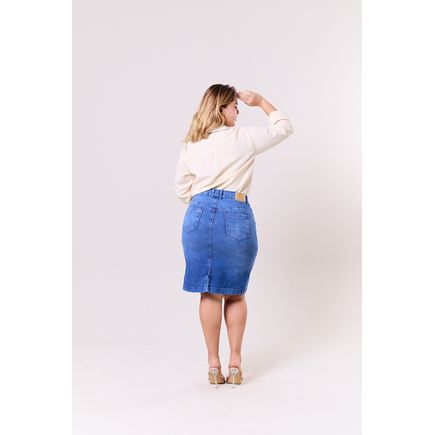 Saia Longa Feminina Plus Size