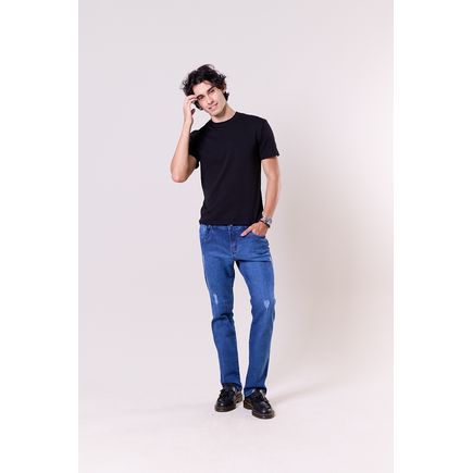 Calça Masculina Jeans Tradicional