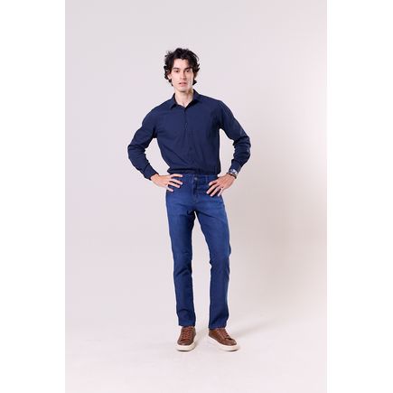 Calça Masculina Jeans Tradicional