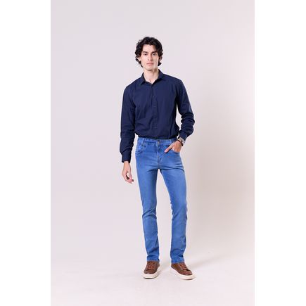 Calça Masculina Jeans Tradicional