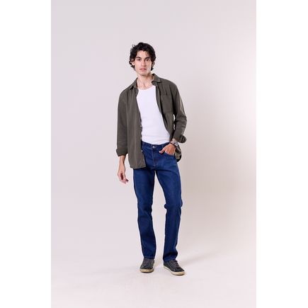 Calça Masculina Jeans Tradicional