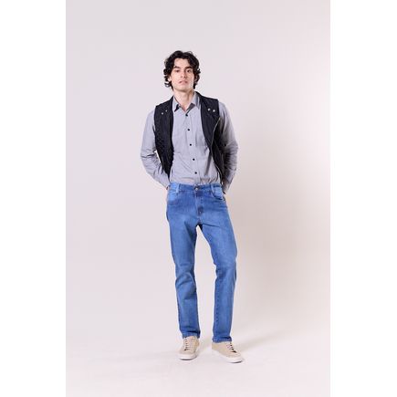 Calça Masculina Jeans Tradicional