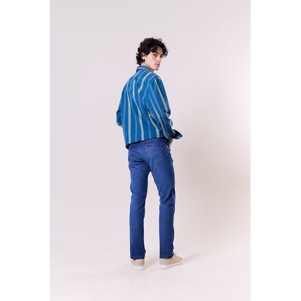Calça Masculina Jeans Tradicional